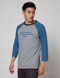 Nevada Long Sleeve Raglan T-Shirt Print Believe You Can