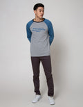 Nevada Long Sleeve Raglan T-Shirt Print Believe You Can