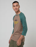 Nevada Long Sleeve Raglan T-Shirt Print