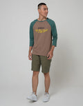 Nevada Long Sleeve Raglan T-Shirt Print