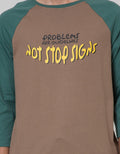 Nevada Long Sleeve Raglan T-Shirt Print