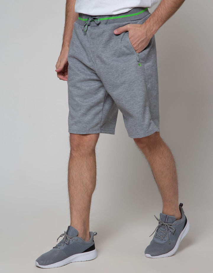 Cole Short Pants Knit Interlock Rib Waist Ans Zip Pocket