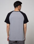 Nevada Short Sleeve Raglan T-Shirt Print Life Can