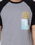 Nevada Short Sleeve Raglan T-Shirt Print Life Can