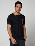 Nevada Short Sleeve Polo Shirt Jersey Contrast Collar Color