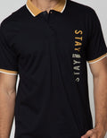 Nevada Short Sleeve Polo Shirt Jersey Contrast Collar Color