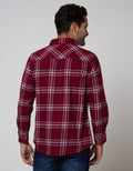 Nevada Long Sleeve Checked Flannel Shirt