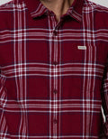 Nevada Long Sleeve Checked Flannel Shirt