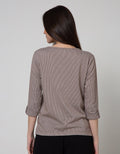 Connexion Long Sleeve T-Shirt Vertikal Stripe