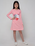 Aero Long Sleeve Dress Cat Love