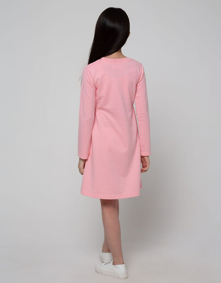 Aero Long Sleeve Dress Cat Love