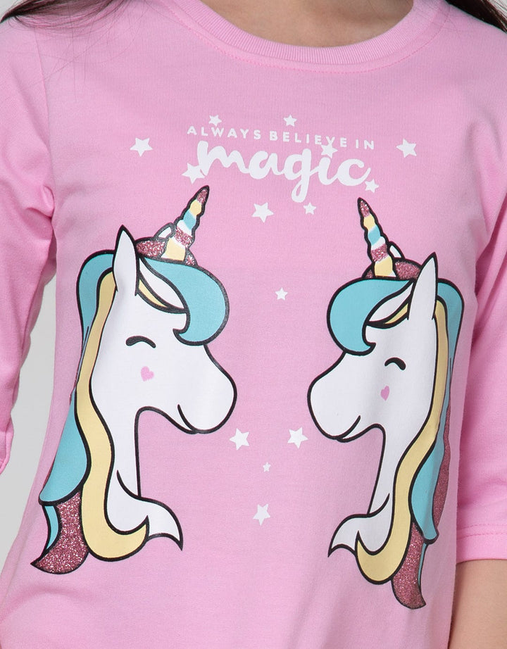 Aero Short Sleeve T-Shirt Unicorn Two Head