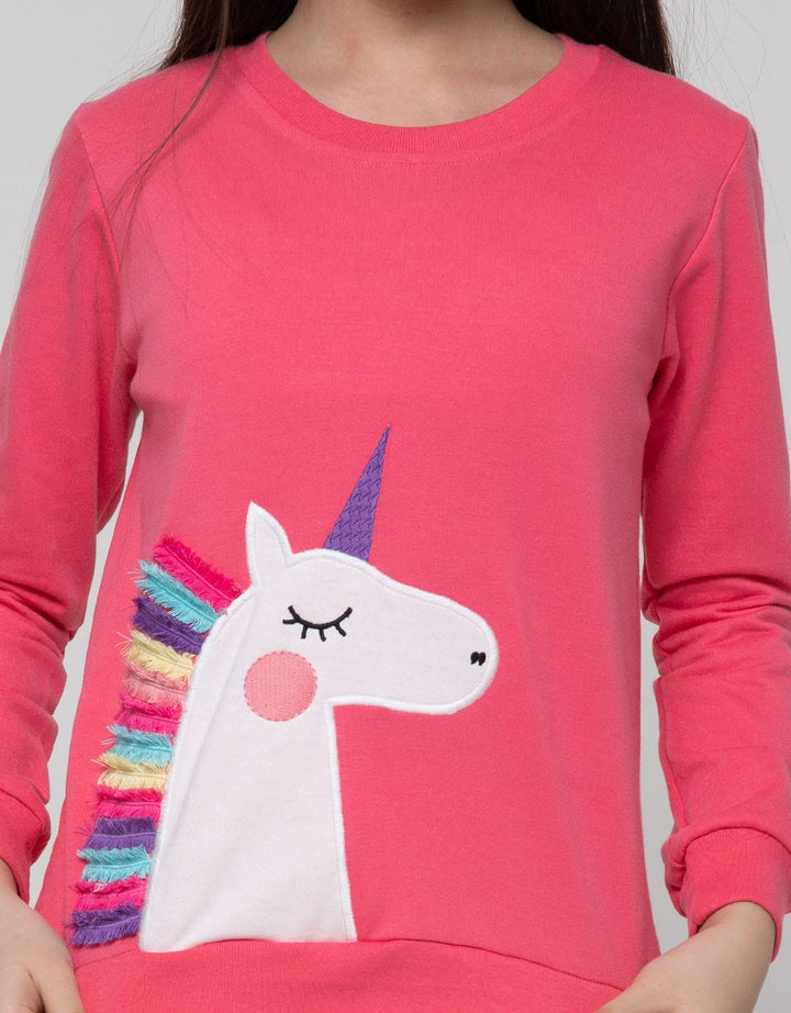 Aero Sweatshirt Unicorn Aplikasi