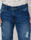 Nevada Denim Short Pants Whisk
