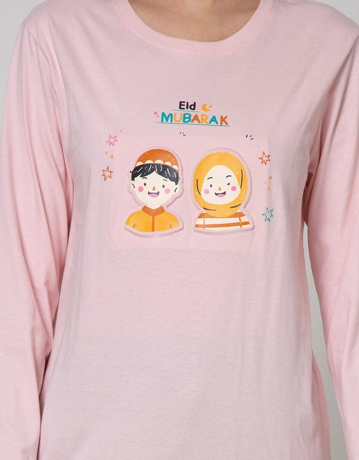 Nevada Long Sleeve T-Shirt Embossed Eid Mubarak