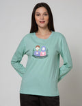Nevada Long Sleeve Embossed T-Shirt