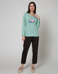Nevada Long Sleeve Embossed T-Shirt