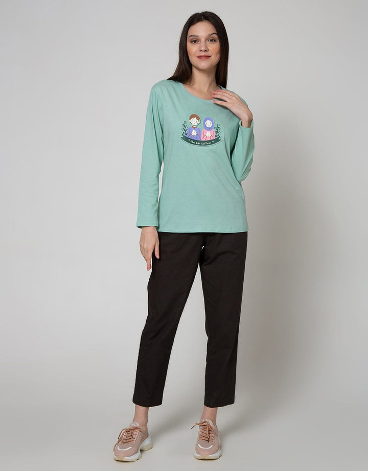 Nevada Long Sleeve Embossed T-Shirt