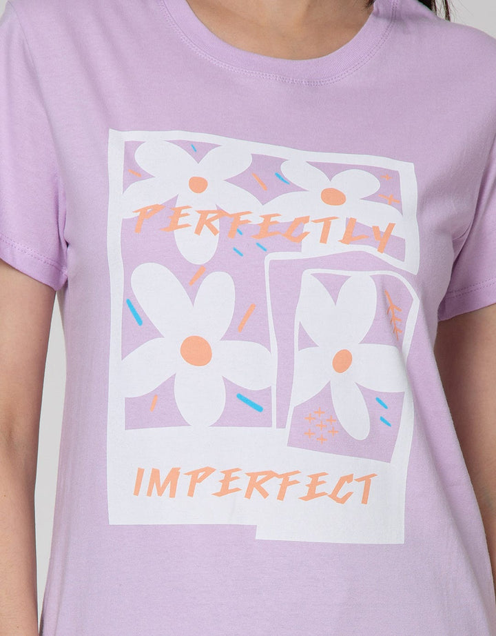 Nevada Short Sleeve T-Shirt Floral Perfectly Imperfect