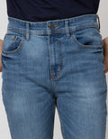 Nevada Denim Long Pants Slim Fit Ripped