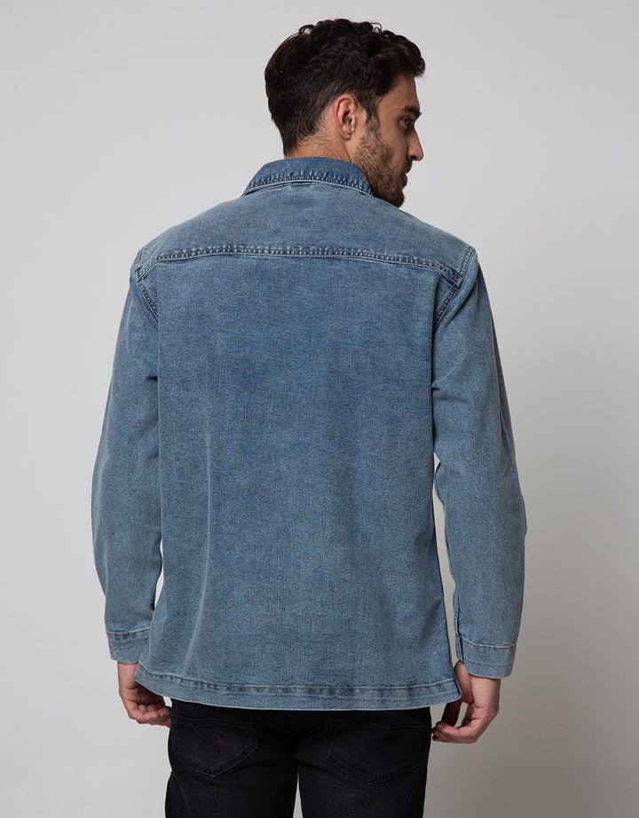Nevada Denim Jacket Wash Overshirt