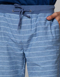 Nevada Short Pants Rib Print Stripe