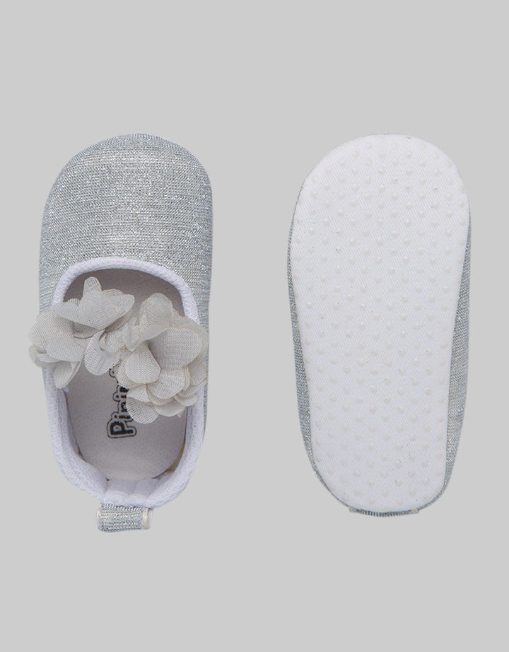 Pipiniko Baby Shoes Glitter Flower 2