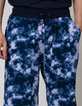 Nevada Short Pants Rib Bottom Print Tie Dye