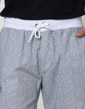 Nevada Short Pants Rib Bottom Full Print