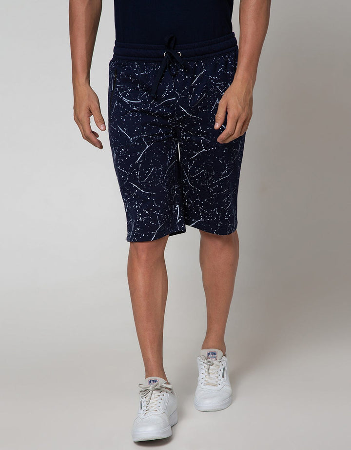 Nevada Short Pants Knit Fashion Splash Print
