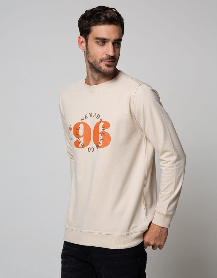 Nevada Sweatshirt With Print Circle Logo Brand