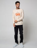 Nevada Sweatshirt With Print Circle Logo Brand
