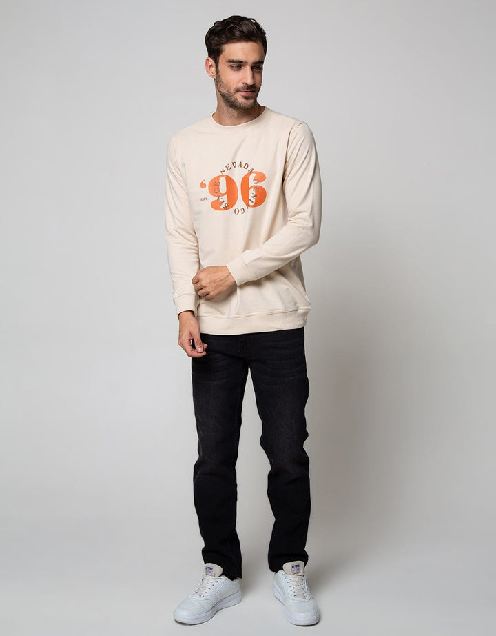 Nevada Sweatshirt With Print Circle Logo Brand
