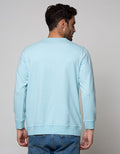Nevada Sweatshirt Plain With Retro Print
