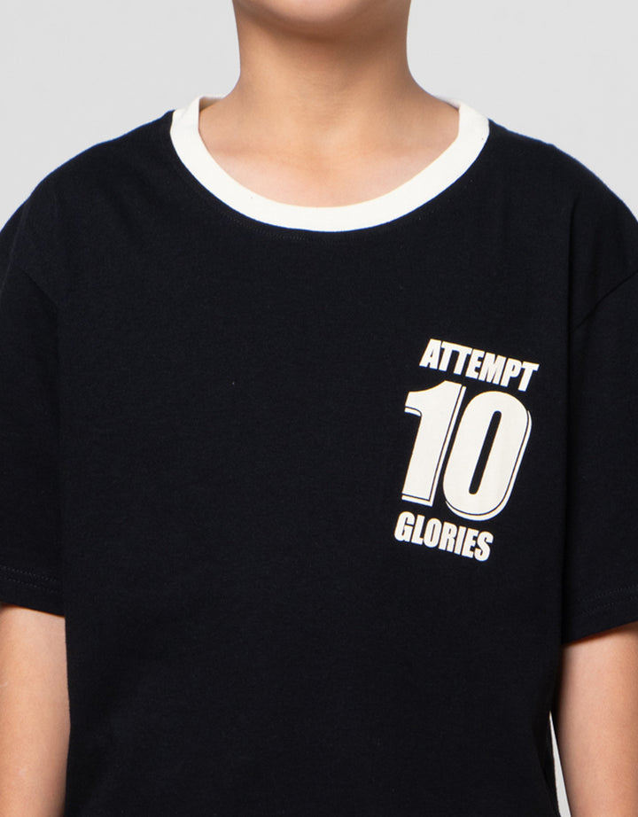 Nevada Solid Number Print Kaos Anak Laki-laki