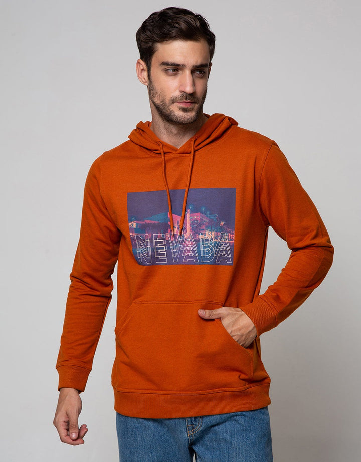 Nevada Sweatshirt Jumper Hoodie With Print
