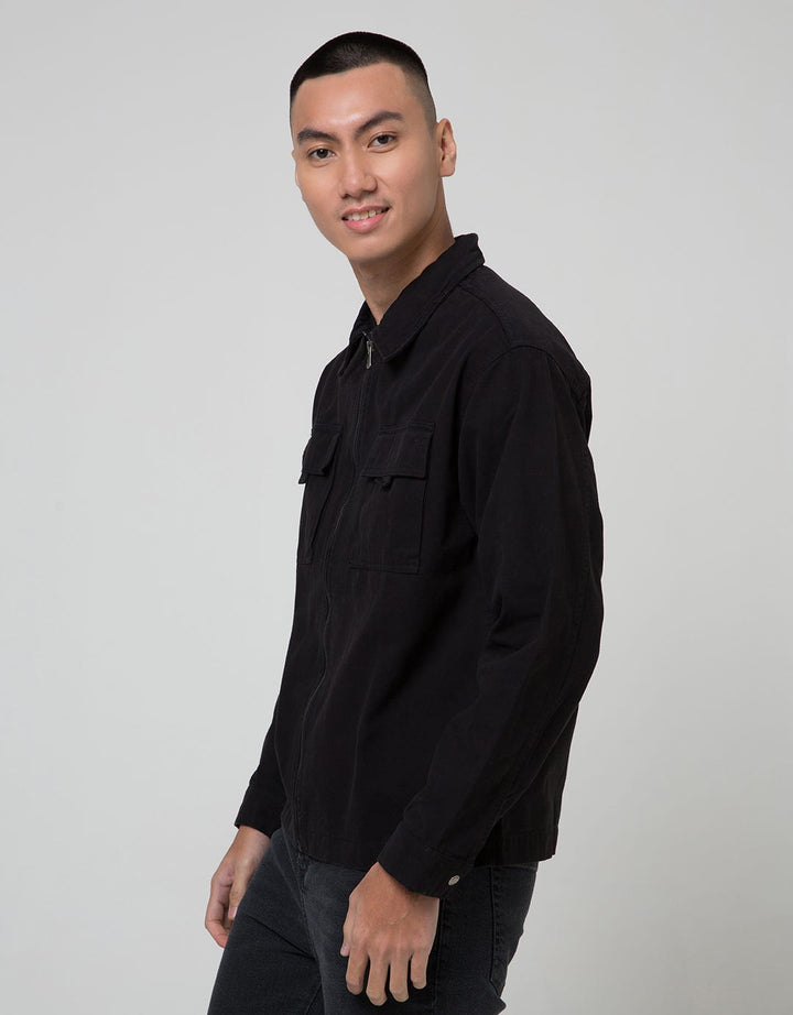 Nevada Jacket Woven Fine Twill Wash With 2 Pocket