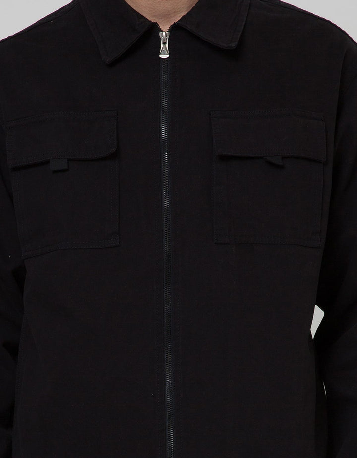 Nevada Jacket Woven Fine Twill Wash With 2 Pocket