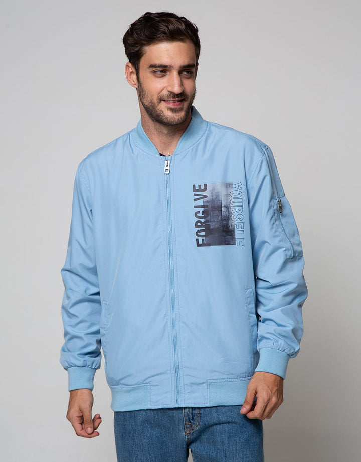 Nevada Jacket Zipper Nylon With Print Non Logo