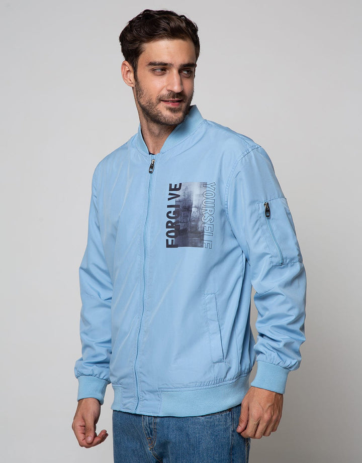 Nevada Jacket Zipper Nylon With Print Non Logo