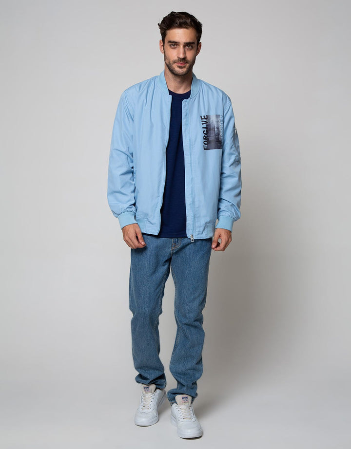 Nevada Jacket Zipper Nylon With Print Non Logo