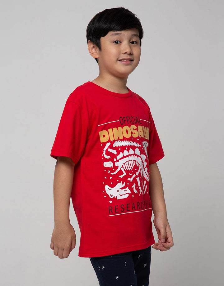 Aero Short Sleeve T-Shirt Print Research Dino