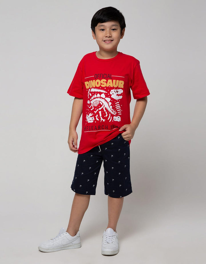 Aero Short Sleeve T-Shirt Print Research Dino