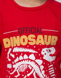 Aero Short Sleeve T-Shirt Print Research Dino