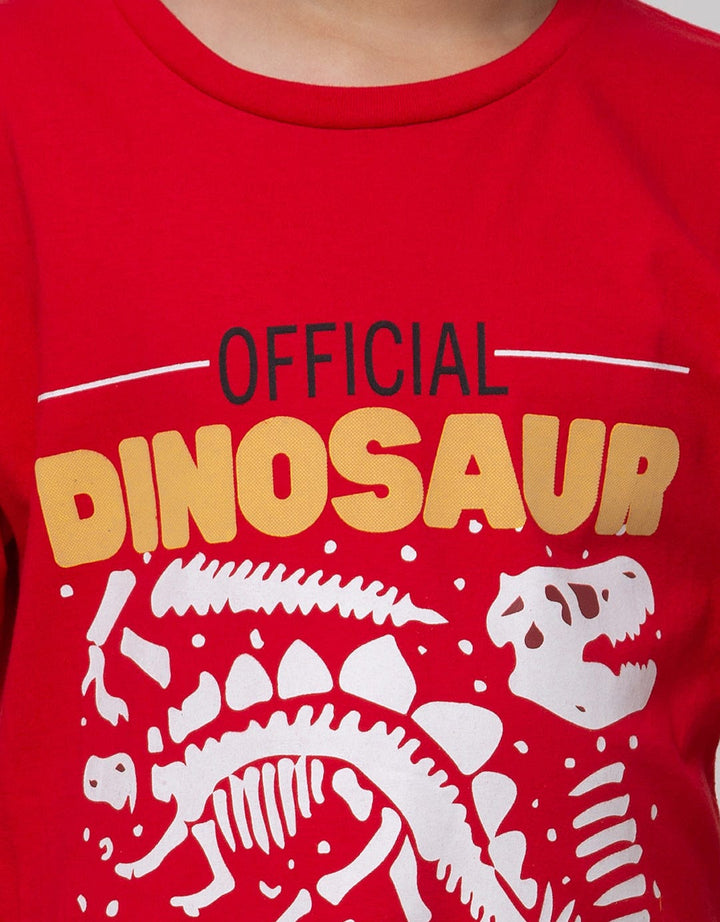 Aero Short Sleeve T-Shirt Print Research Dino