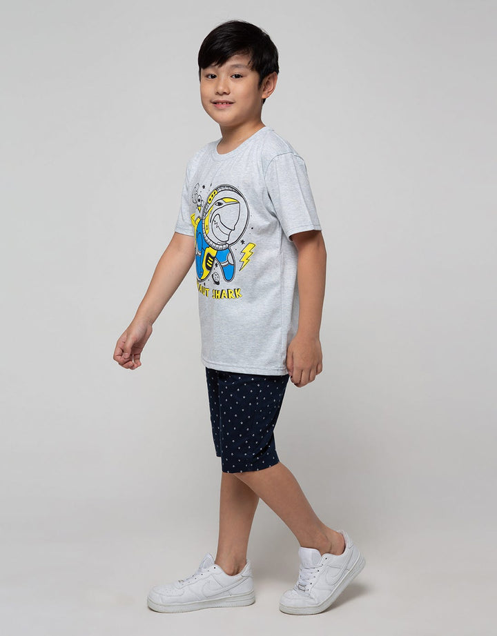 Aero Short Sleeve T-Shirt Shark In Space