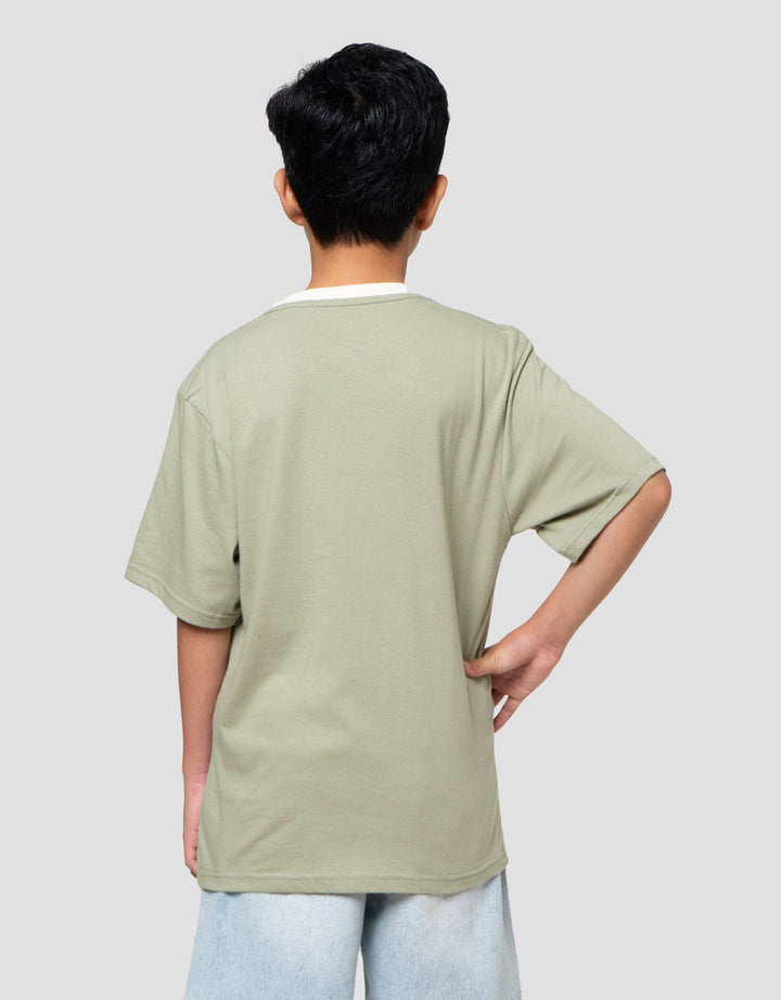 Nevada Solid Number Kaos Anak Laki-laki