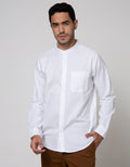 Cole Long Sleeve Shirt Grandad 1 Pocket