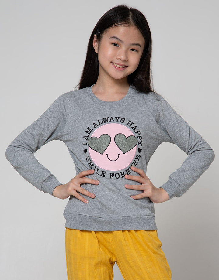 Aero Sweatshirt Love Aplikasi