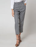 Connexion Long Pants With Plaid Yarndyed Hidden Elastic